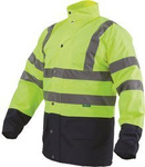KURTKA ROBOCZA - ODBLASKOWA ŻÓŁTA  "FLASH"  "XXXL"  STALCO S-44186