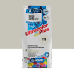 Fuga cementowa elastyczna Mapei ultracolor plus 111 srebrny 2kg